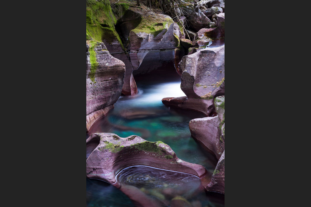 Avalanche Gorge, Glacier National Park, MT Vertical