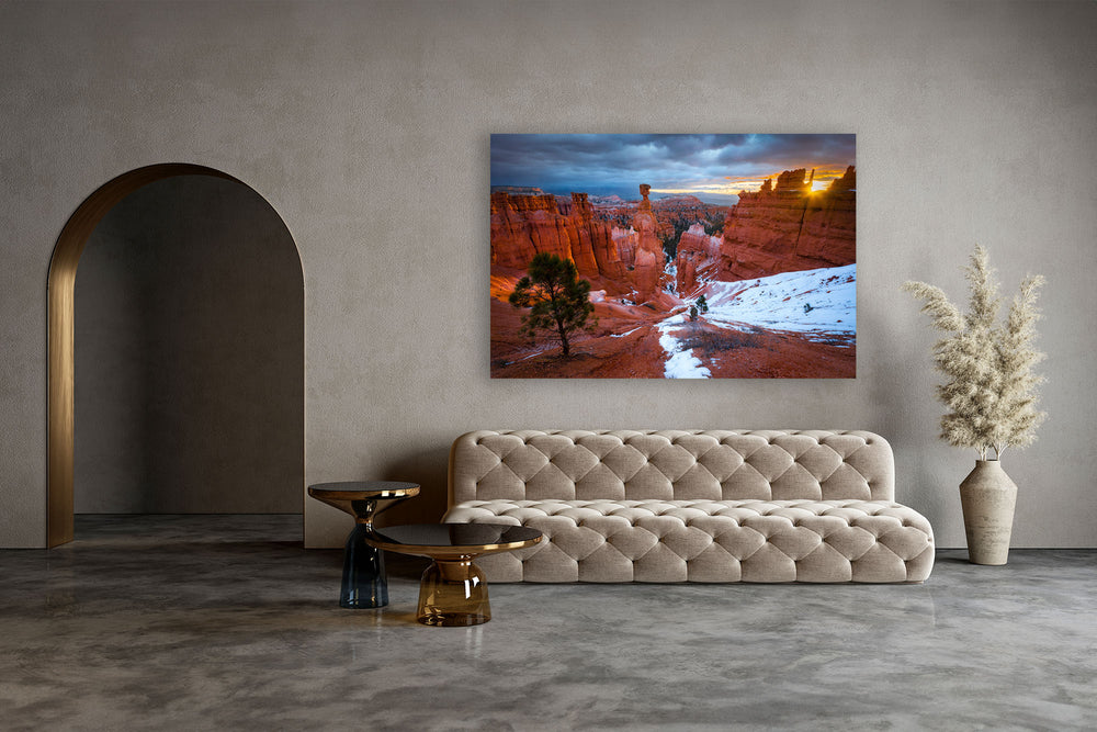 Thor's Hammer at Sunrise, Bryce Canyon National Park, UT - Metal Print
