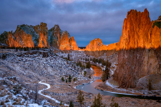 Smith Rock Winter Sunrise, OR