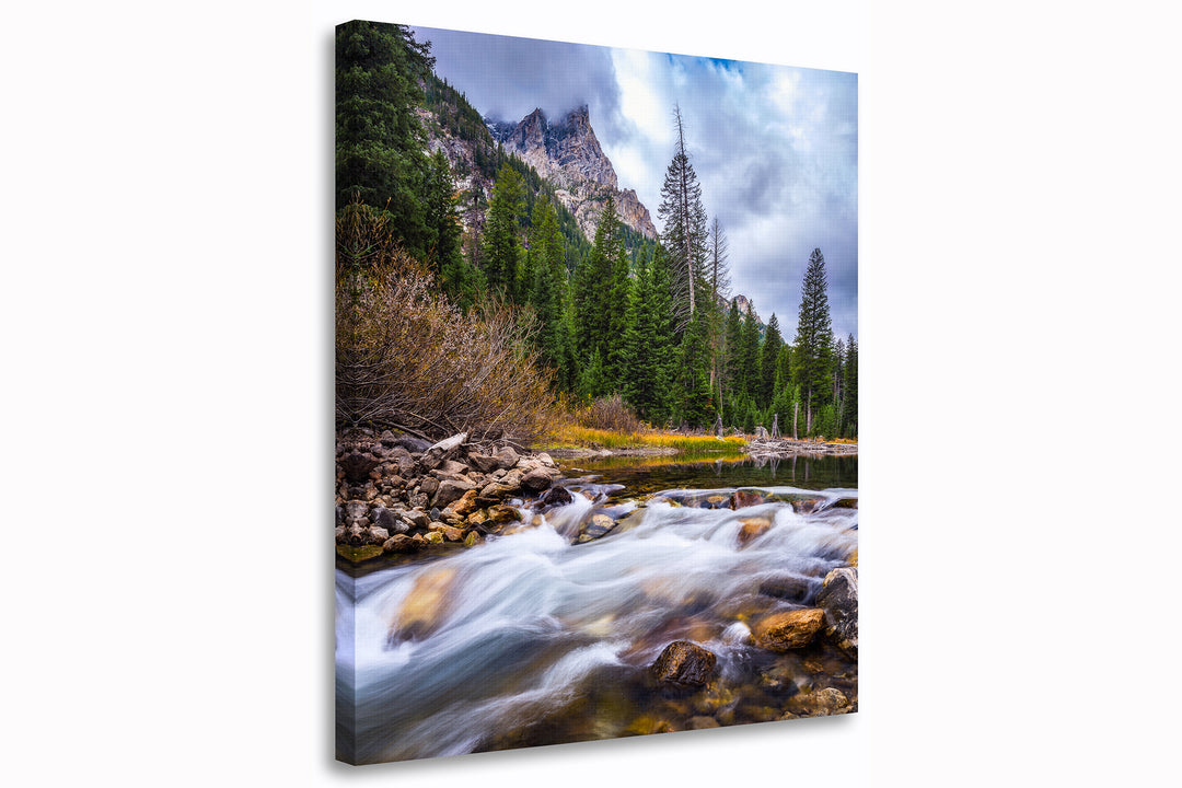 Cascade Canyon, Grand Teton National Park, WY - Canvas Gallery Wrap