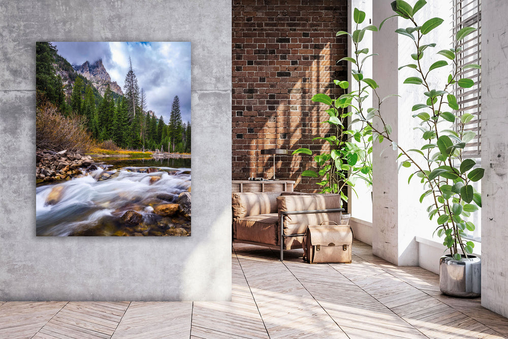 Cascade Canyon, Grand Teton National Park, WY - Metal Print