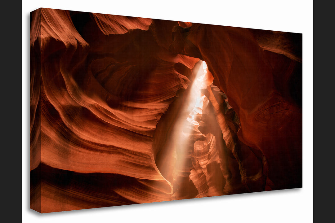 Antelope Canyon Godbeam, Page, AZ - Canvas Gallery Wrap