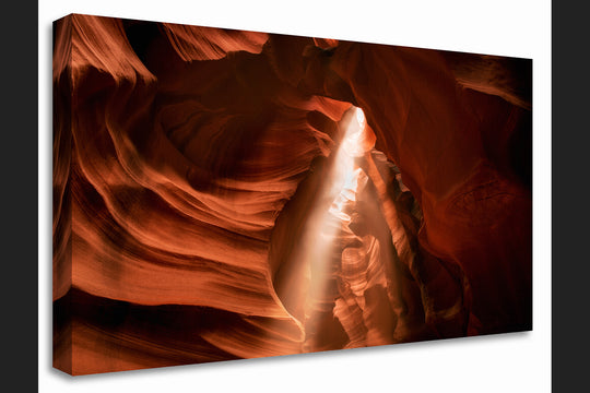 Antelope Canyon Godbeam, Page, AZ - Canvas Gallery Wrap