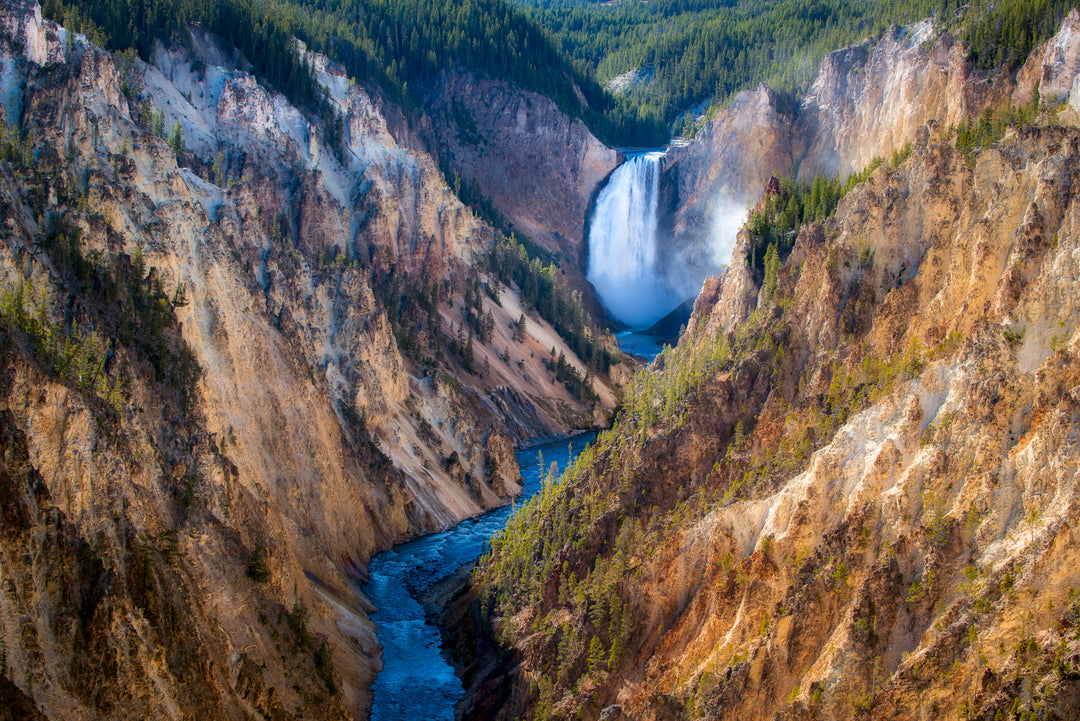 Upper Falls of the Yellowstone River, Yellowstone National Park, WY