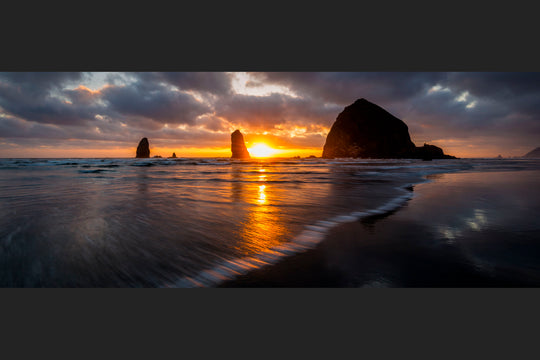 Haystack Rock and The Needles, Cannon Beach, Oregon