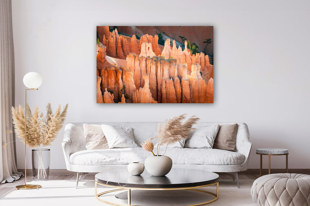 Hoodoos at Sunrise, Bryce Canyon National Park, UT - Metal Print