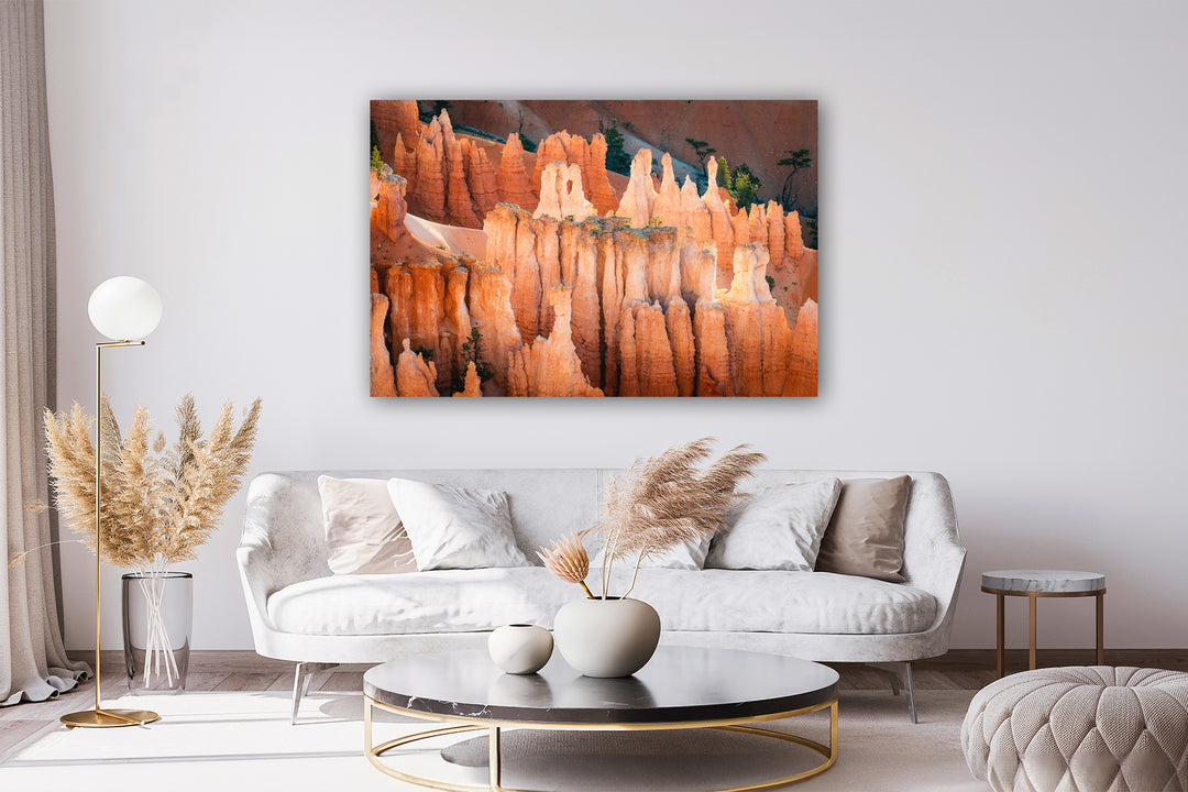 Hoodoos at Sunrise, Bryce Canyon National Park, UT - Metal Print