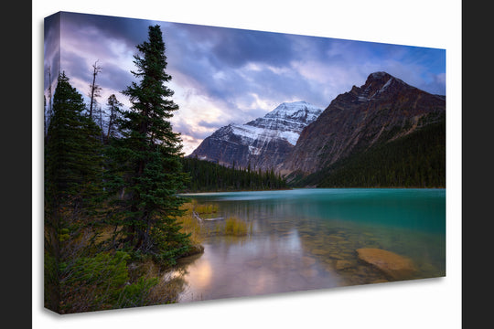Mount Edith Cavell, Jasper National Park, AB - Canvas Gallery Wrap