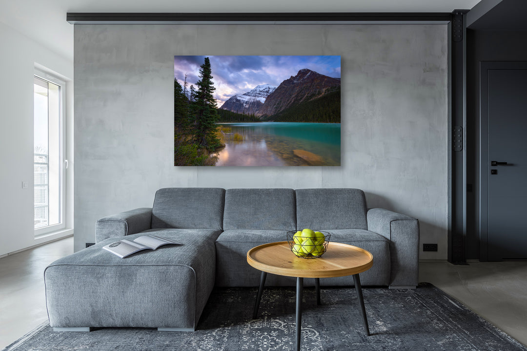 Mount Edith Cavell, Jasper National Park, AB - Metal Print
