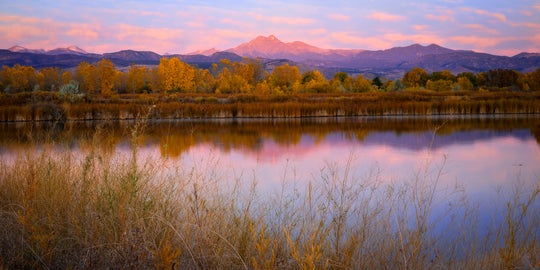 Longs Peak Reflected in Pond, CO