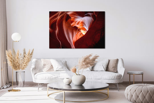 Heart of the Desert, Antelope Canyon, AZ - Metal Print