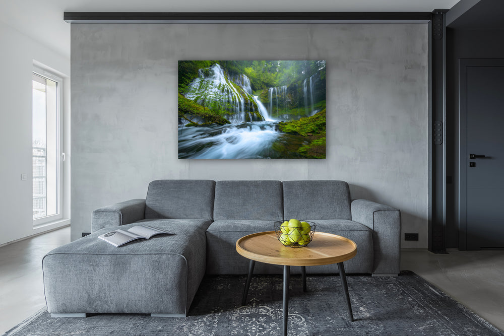 Panther Creek Falls, WA - Metal Print