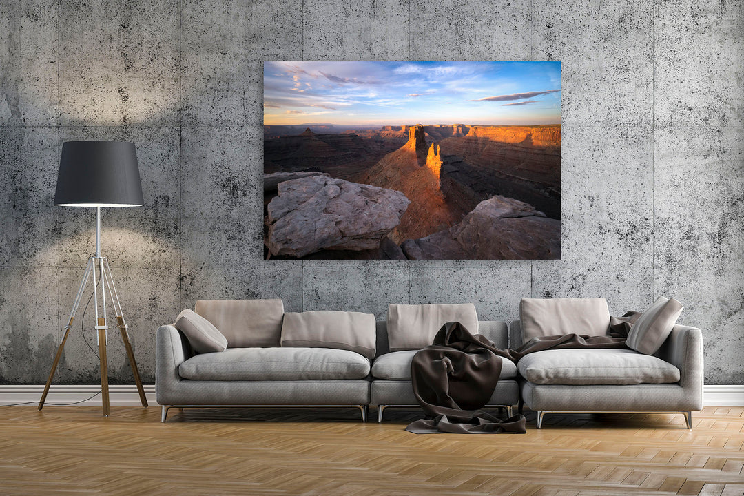Canyon Country at Sunrise, Moab, UT - Metal Print