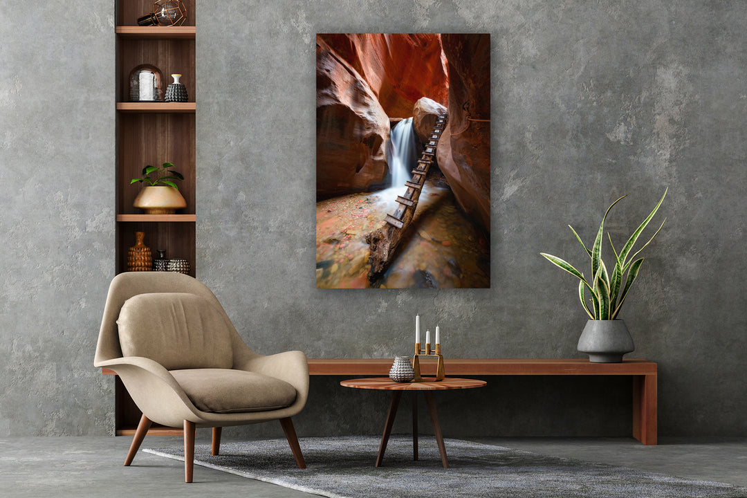 Kanerra Falls, Kanerraville, UT - Metal Print