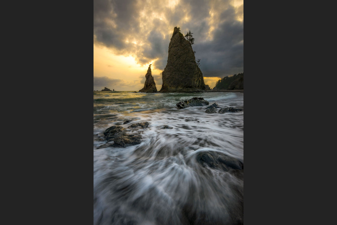 Sea Stack at Rialto Beach, Olympic National Park, WA