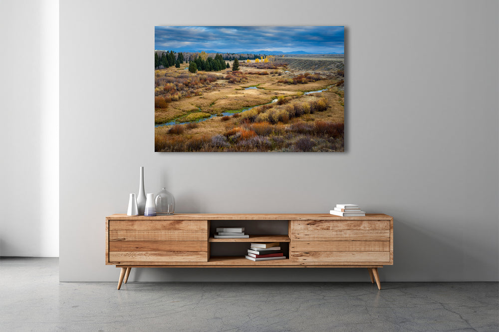 Blacktail Ponds Overlook, Grand Teton National Park, WY - Metal Print