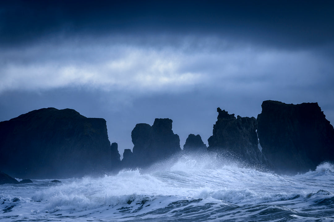 Storm Light on Sea Stacks, Bandon, OR