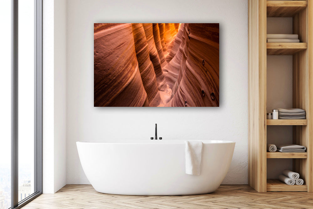Zebra Slot Canyon, Escalante National Monument, UT - Metal Print